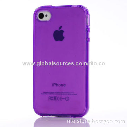 Transparent TPU Case for iPhone 4/4S